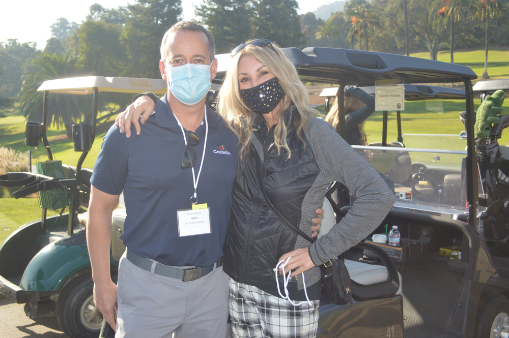 Greg Kurkjian of Castellini Company with Therese Ferrara of Preferred Sales.