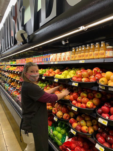Toni Adams, produce manager in Springdale AR.