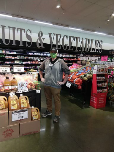Michael Wood, Harps produce manager in Bald Knob, AR.