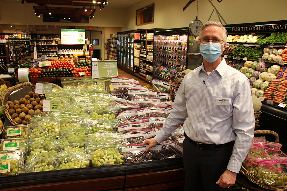 Dean Holmquist, vice president of store operations for Allegiance.