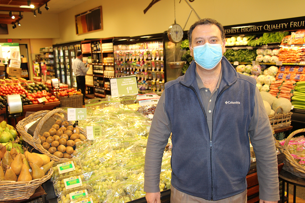 Dave Contreras, store manager of the new Green Way Market location in Ridgewood, NJ.