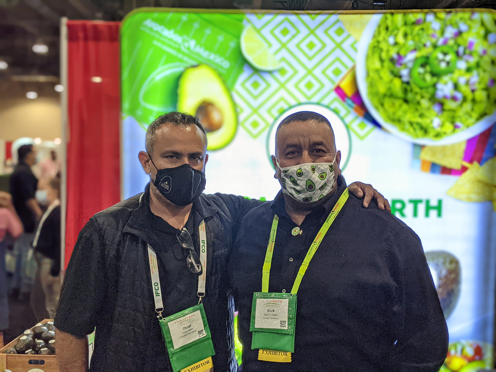 Oscar Garcia and Erik Coronado of Avocados from Mexico.