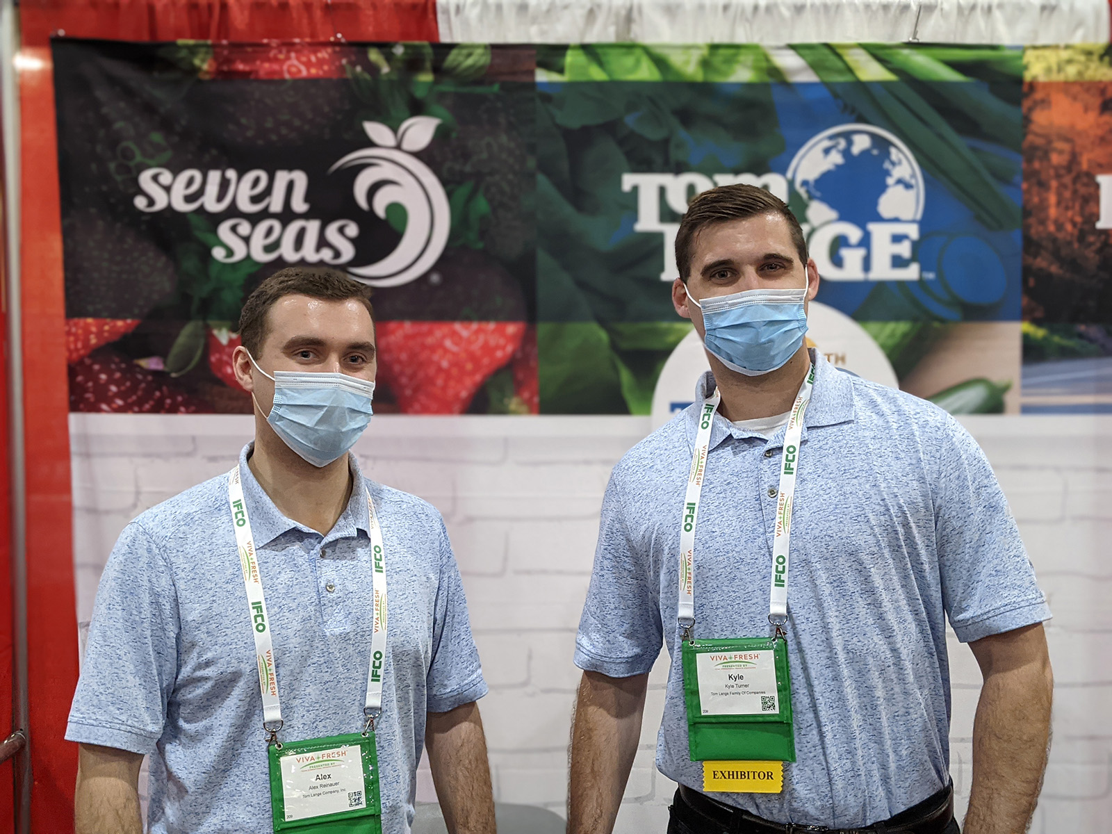 Alex Reinauer and Kyle Turner of Tom Lange Cos.