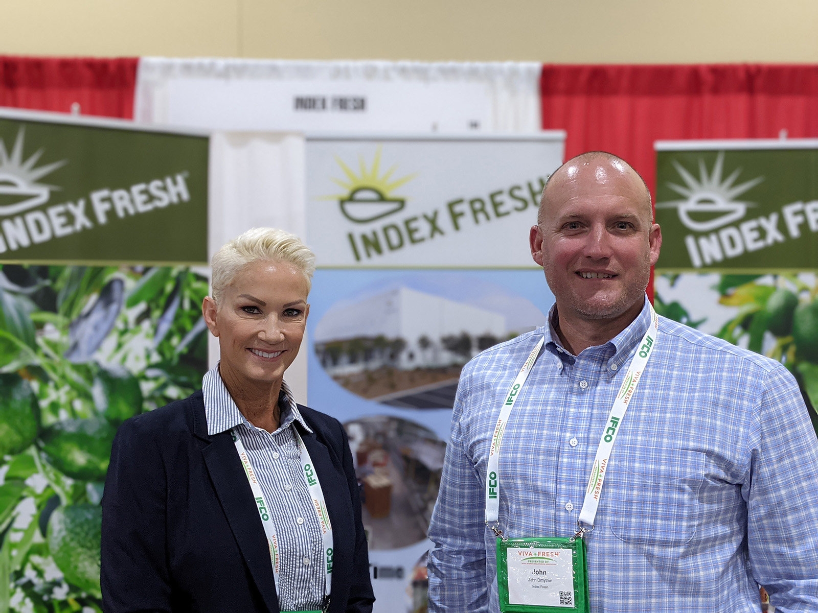 Susie Rea and John Dmytriw of Index Fresh.