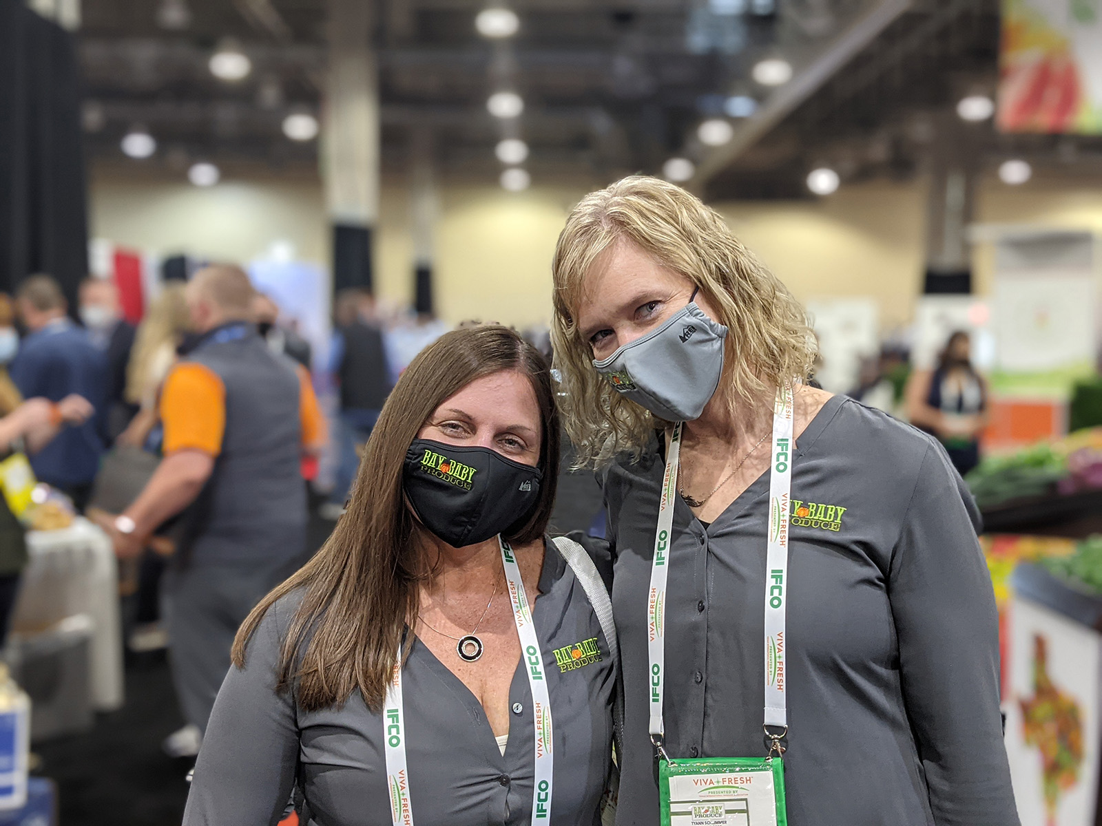 Jennifer Pierce and Tyann Schlimmer of Bay Baby Produce.