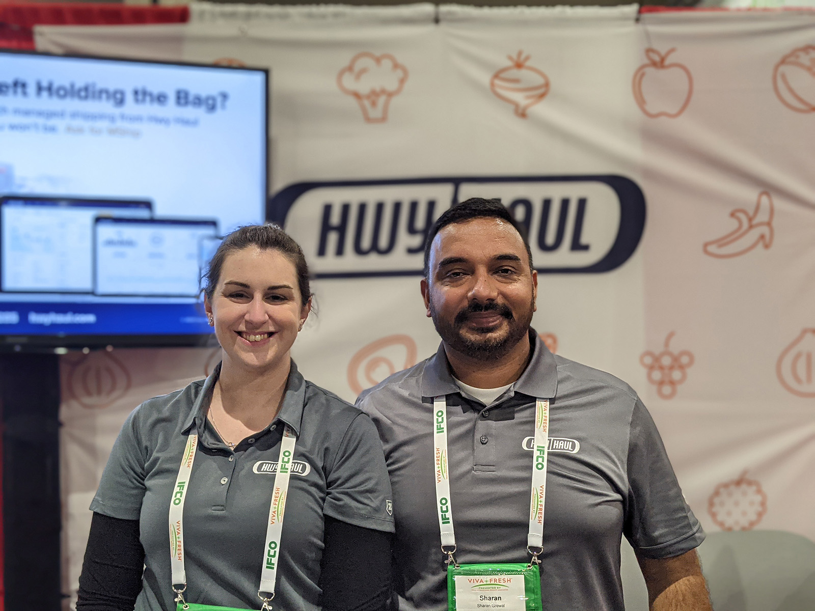 Hannah Ivkovich and Sharan Grewal of Hwy Haul.