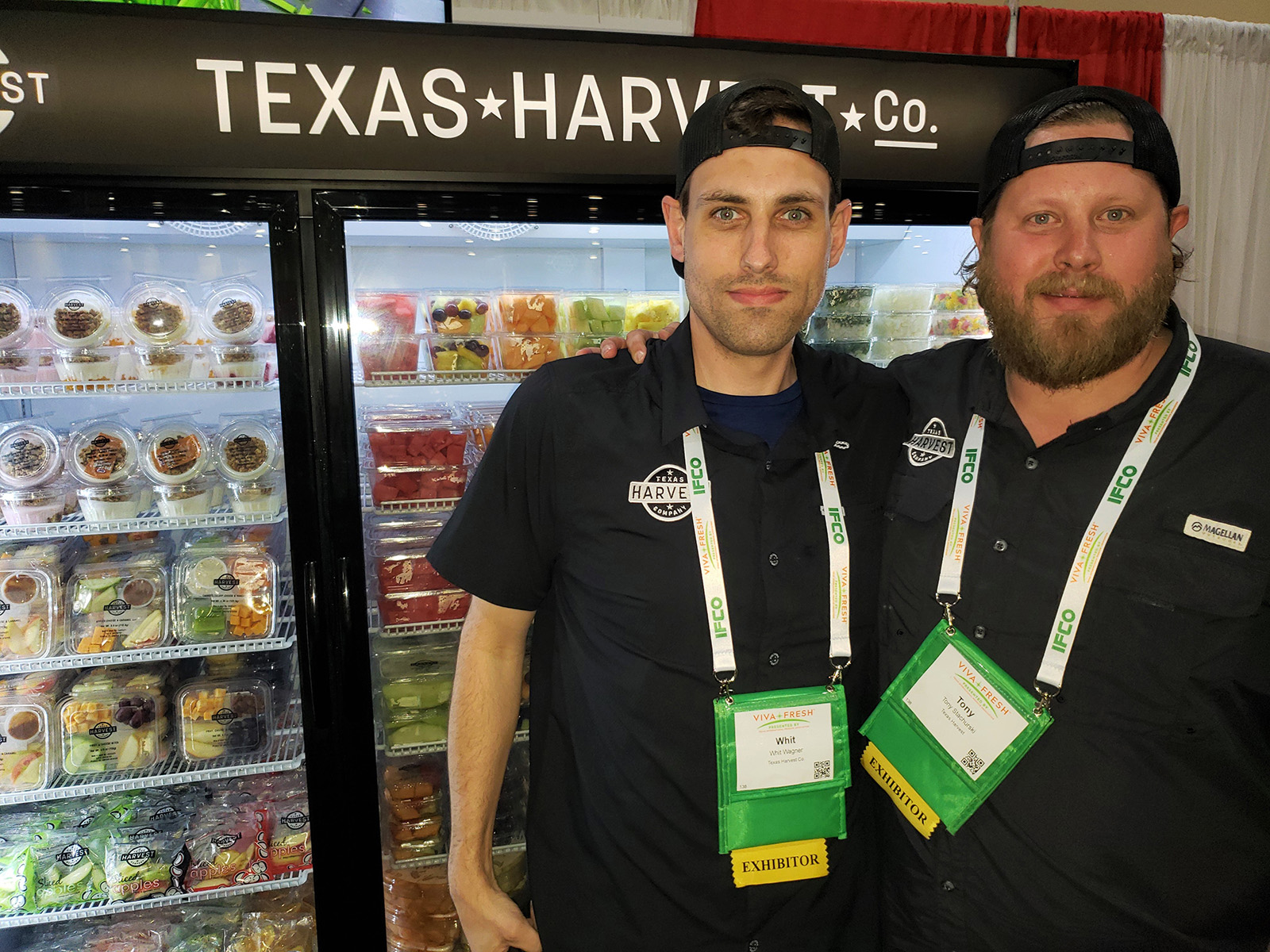 Whit Wagner and Tony Stachurski of Texas Harvest Co.