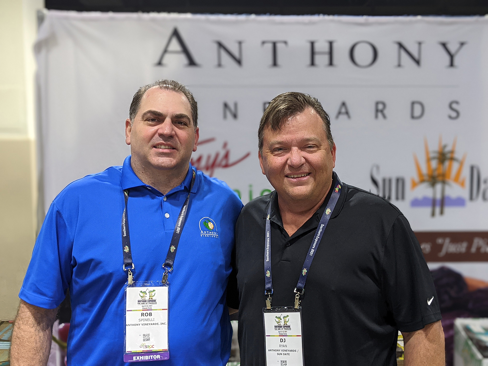 Rob Spinelli and DJ Ryan of Anthony Vineyards & Sundate.