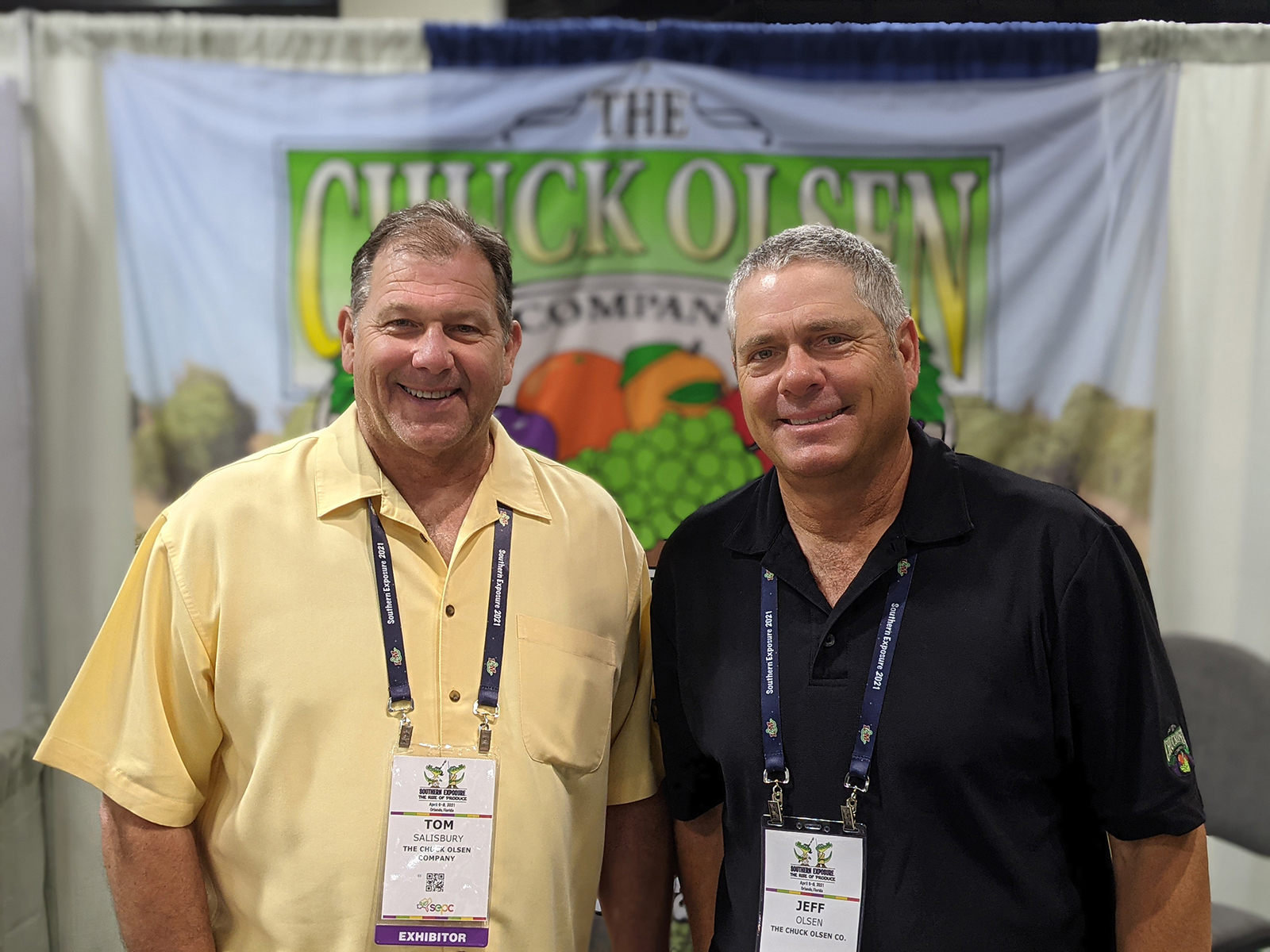 Tom Salisbury and Jeff Olsen of The Chuck Olsen Co.