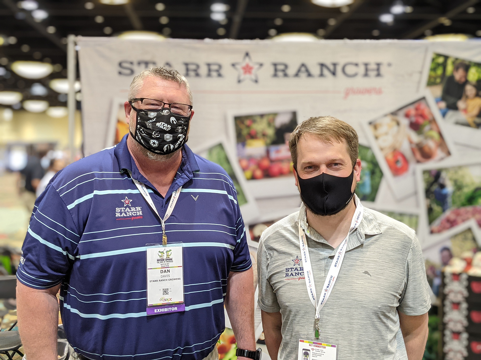 Dan Davis and Brent Shammo of Starr Ranch Growers.