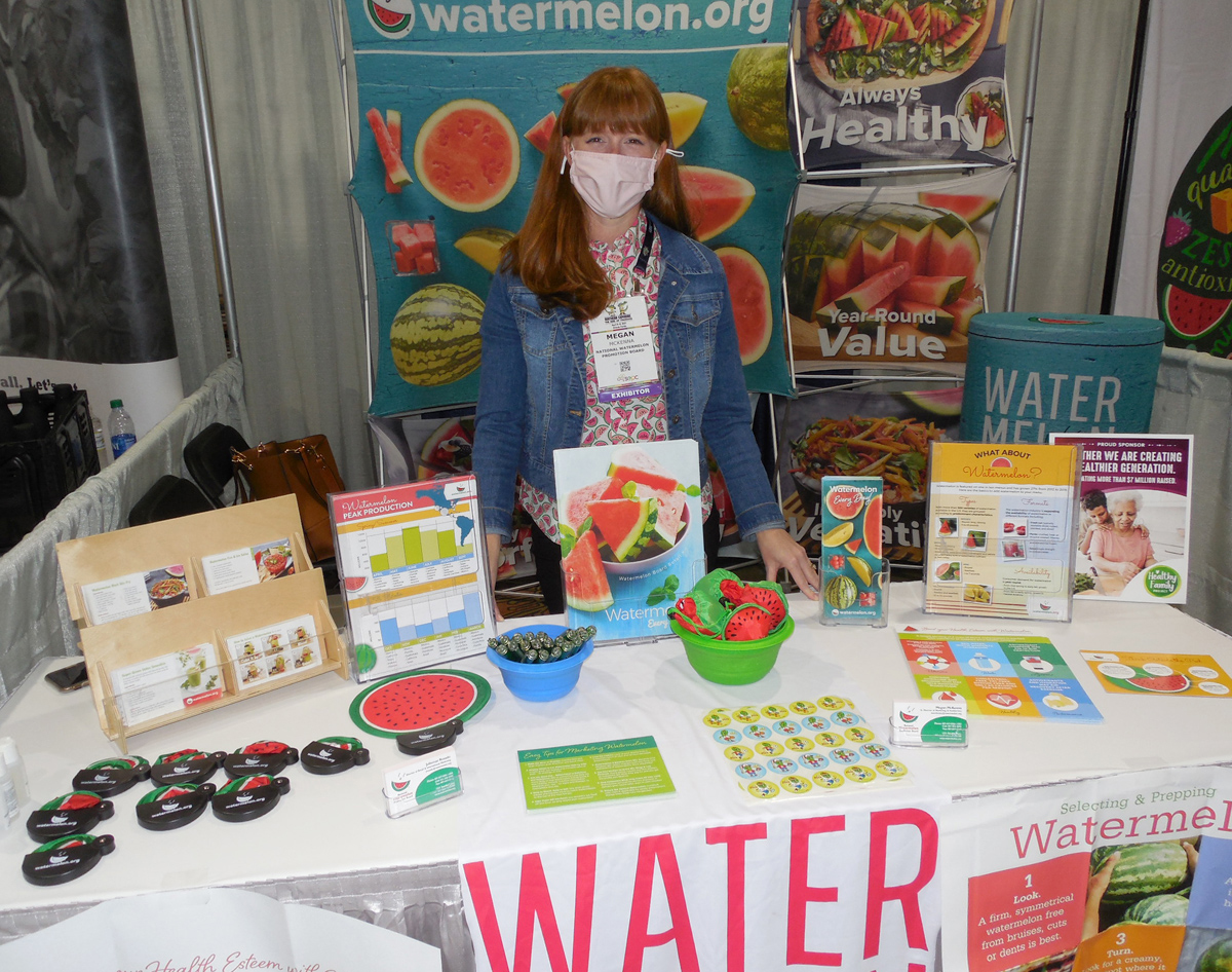 Megan McKenna of the National Watermelon Promotion Board.