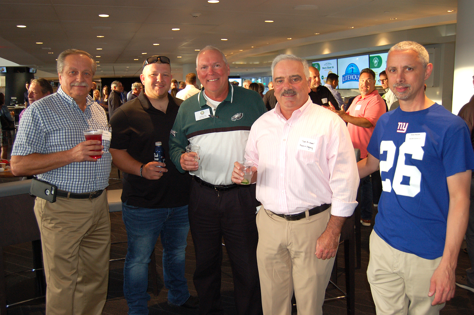 Kurt Zuhlke of Kurt Zuhlke & Associates Inc., Dan Gravinese of AFD Enterprises, EPC Board Member Al Murray, Tom Kirwan of Bruno & Ridgway and Peter Pascale of RWJBH Somerset. 