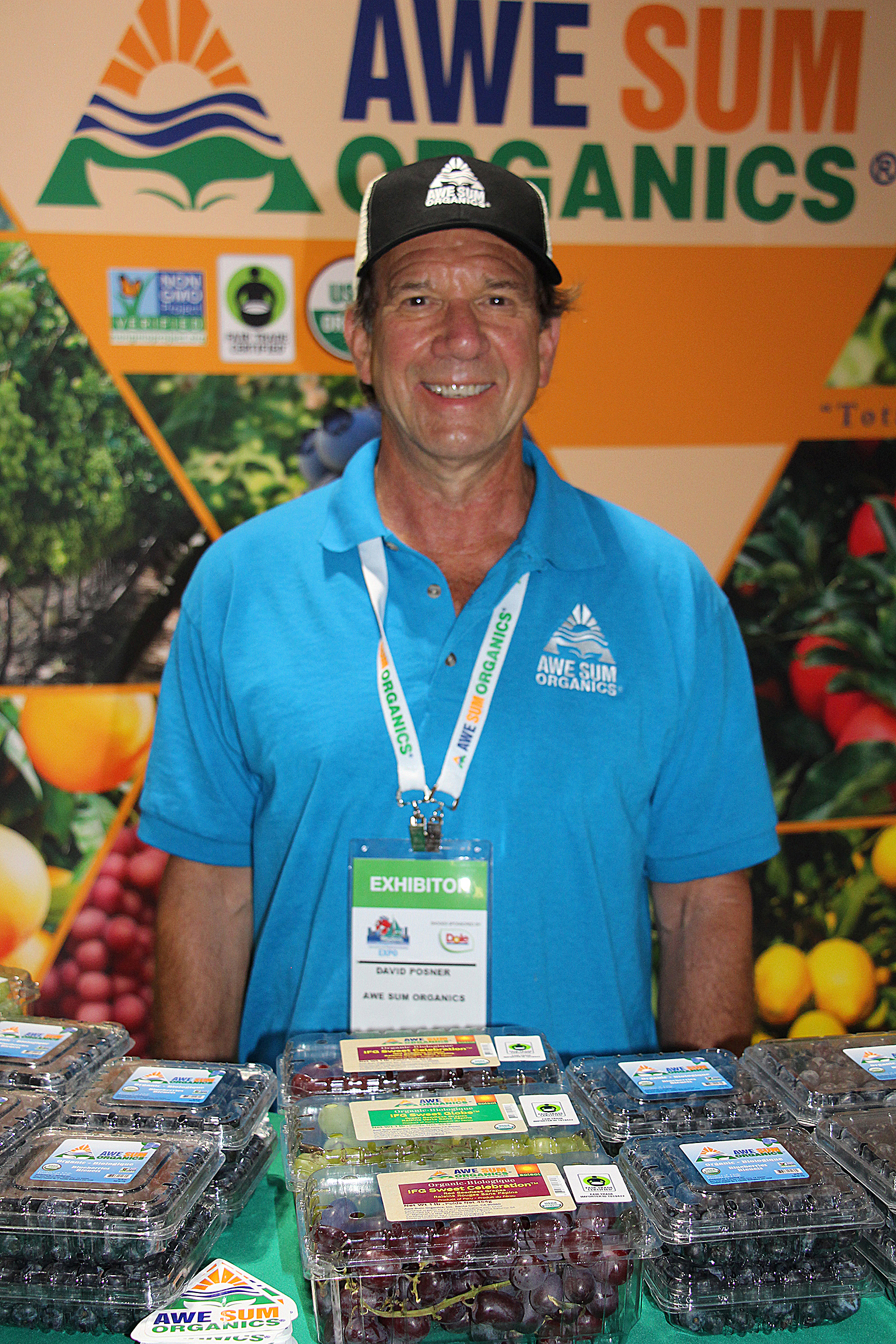 David Posner of Awe Sum Organics.