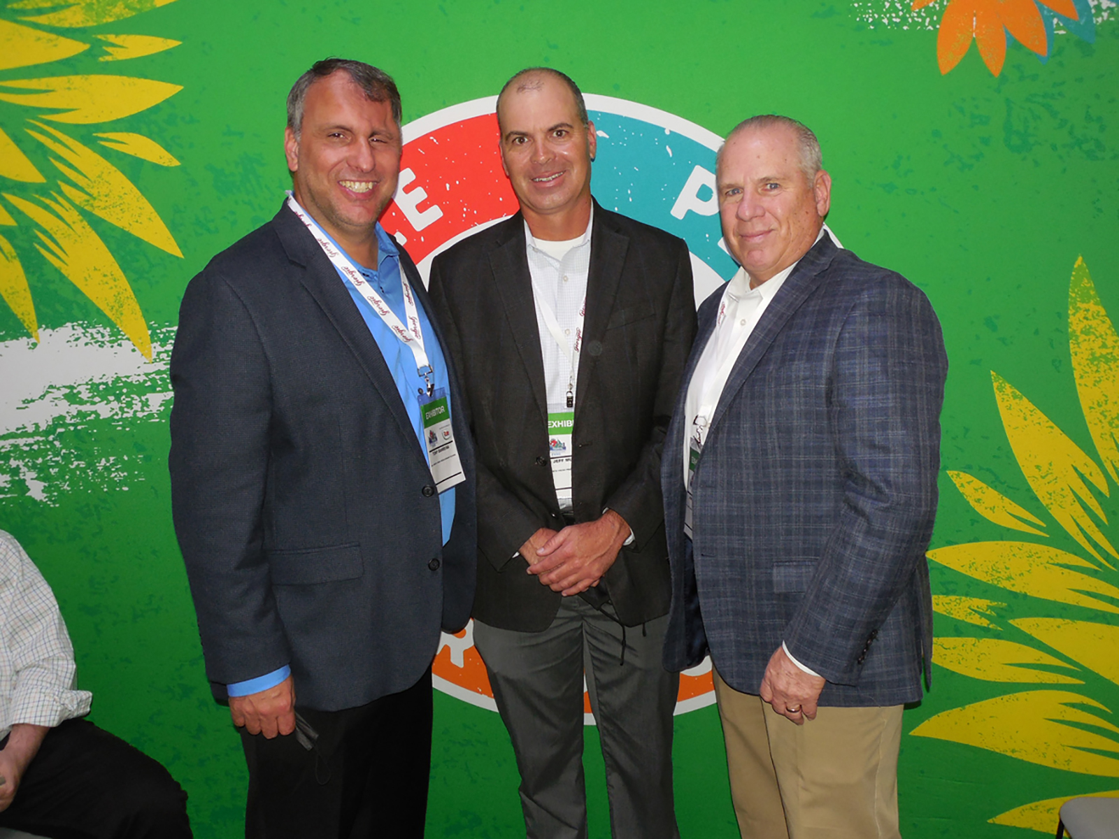 Tony Barreira, Jeff Murray and John McCann of Del Monte Fresh Produce/Mann Packing.