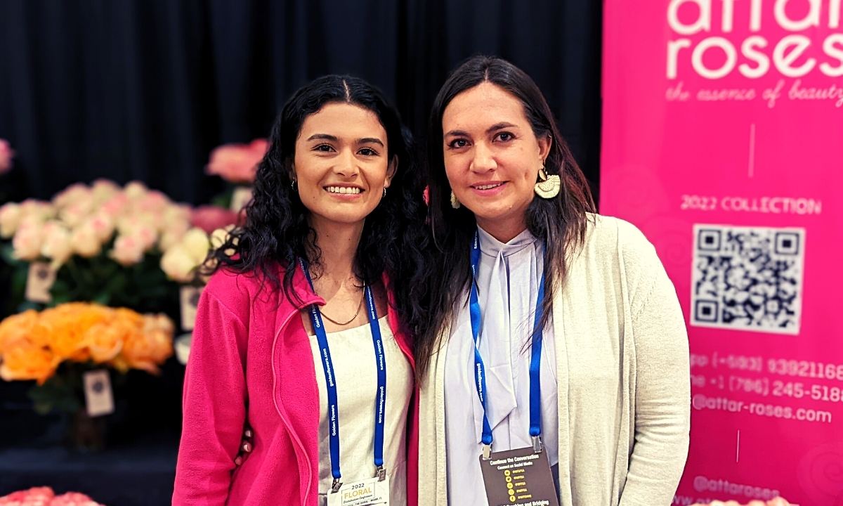 Juliana Salcedo and Marcarena Valdez of Attar Roses