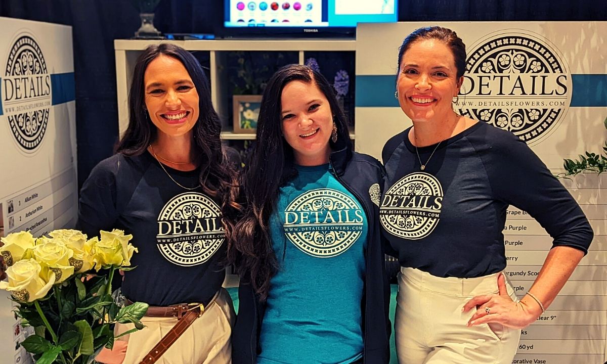 Sam Roy, Brandy Carter, and Corrine Heck of Details Flowers Software