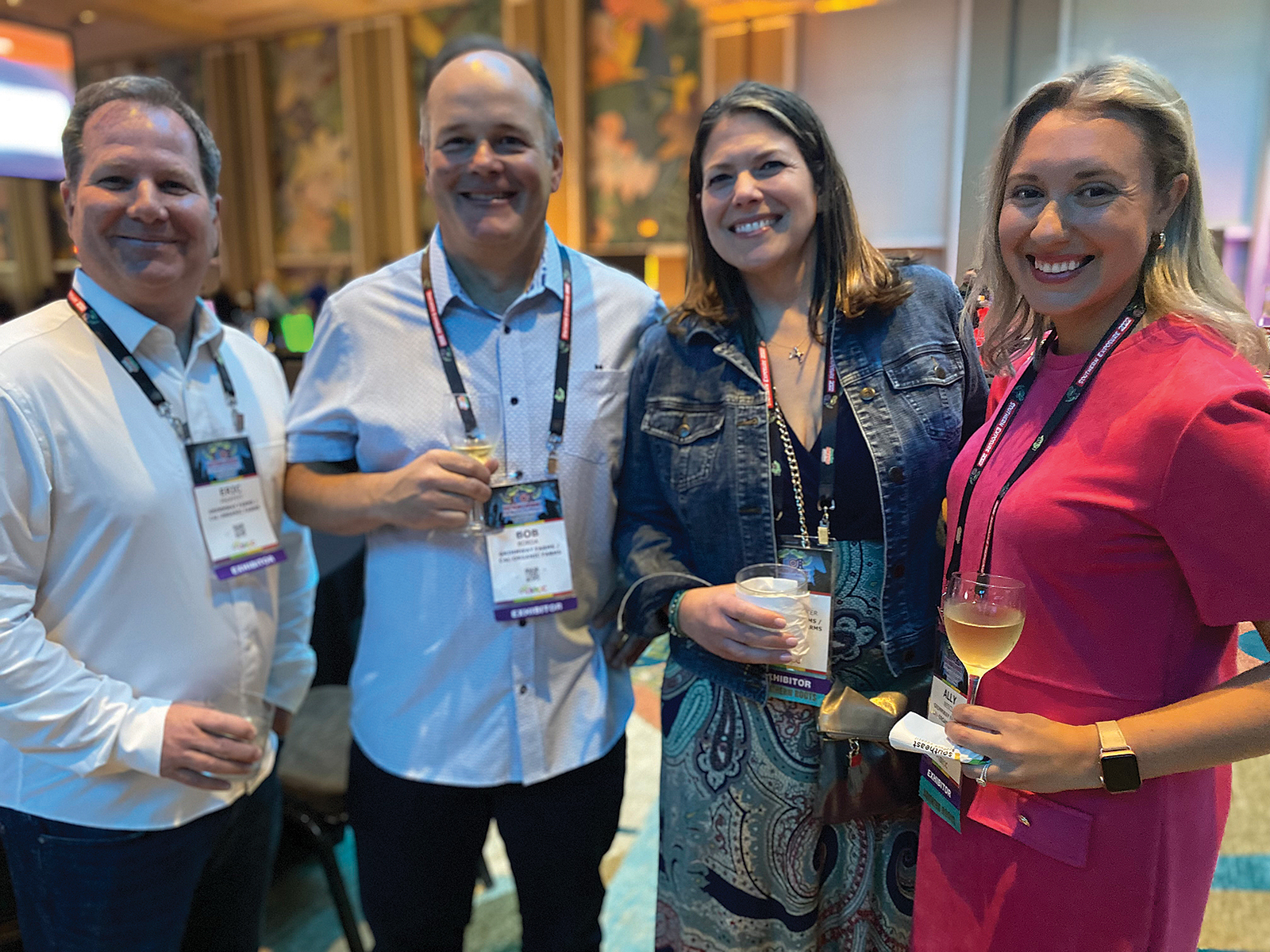 – Eric Proffitt, Bob Borda, Jen Verdelli Hurter and Ally Nesci of Grimmway Farms/Cal Organic.