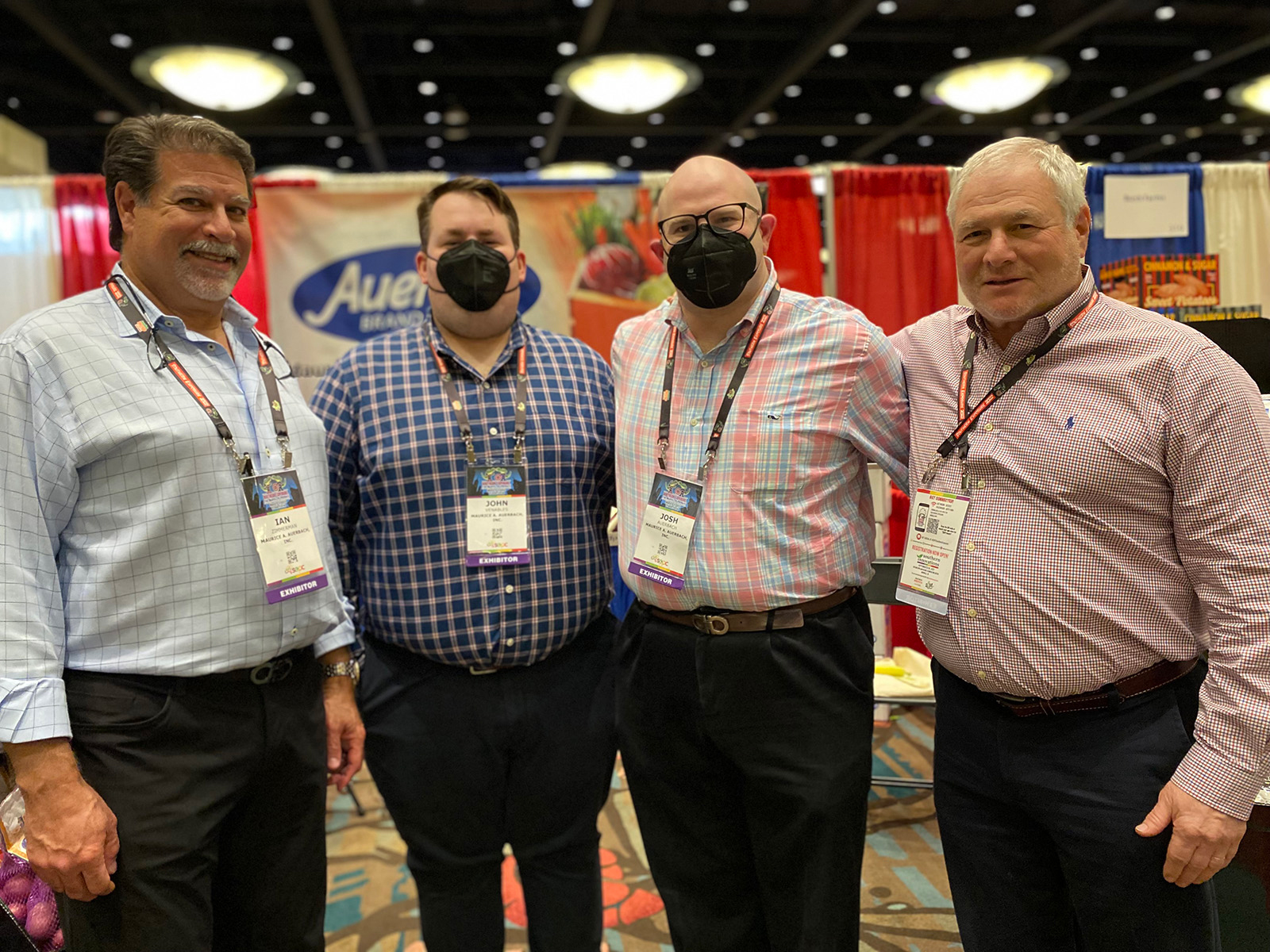 Ian Zimmerman, John Venables, Josh Auerbach and Paul Auerbach of Maurice A. Auerbach Inc.   