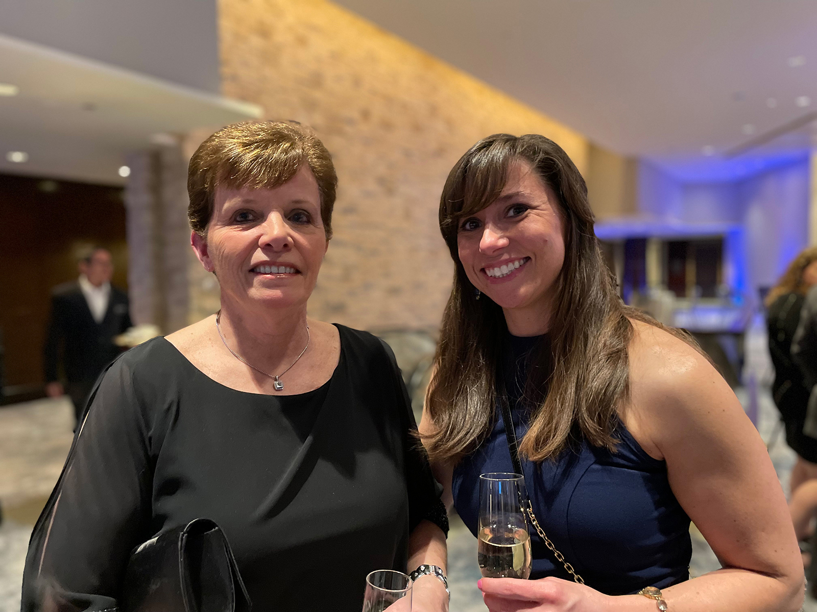 Lisa Thomas and Ashley Shoemaker Hill of S. Strock & Co. 