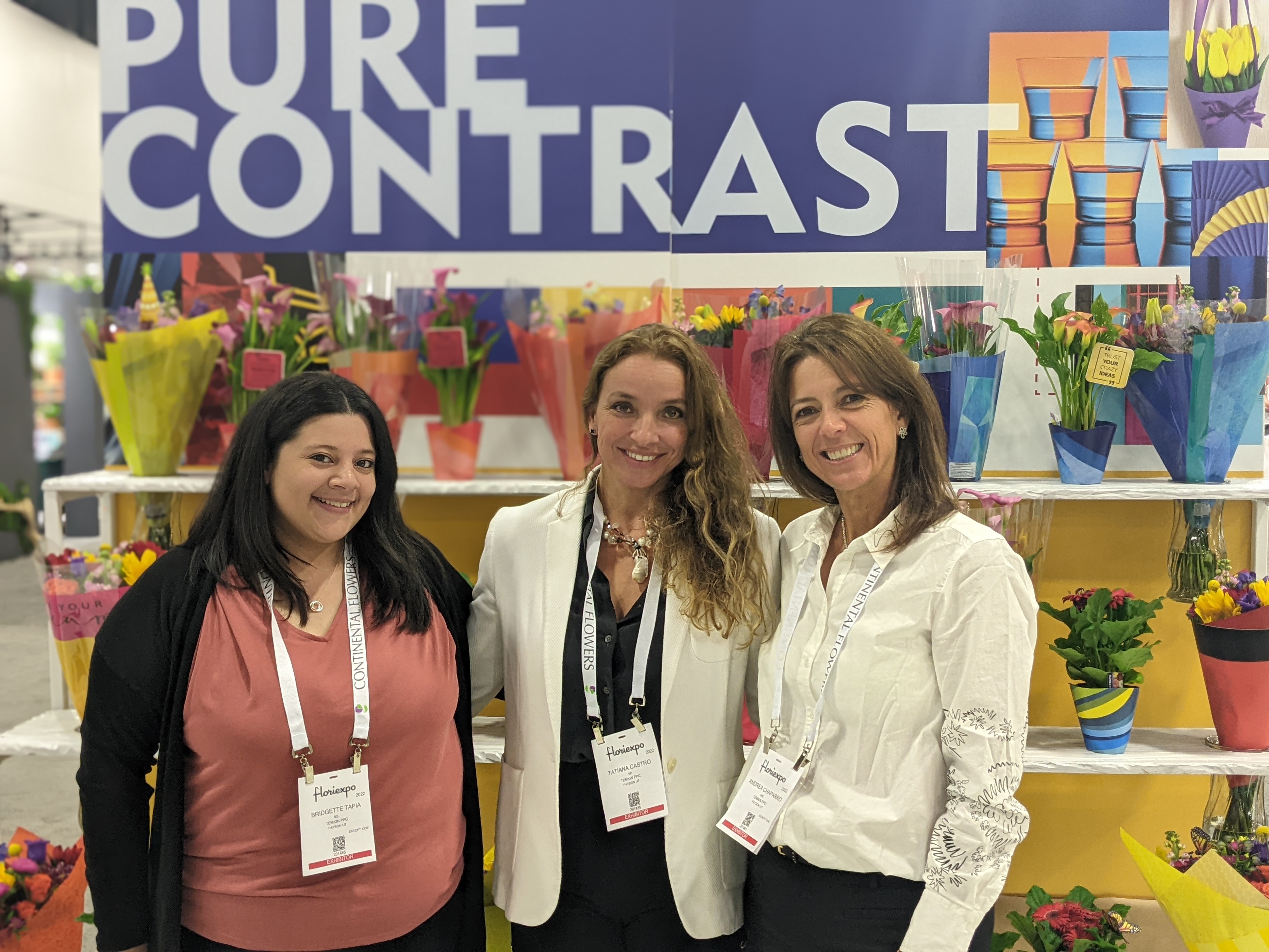 Bridgette Tapia, Tatiana Castro and Andrea Chaparro of Temkin PPC.