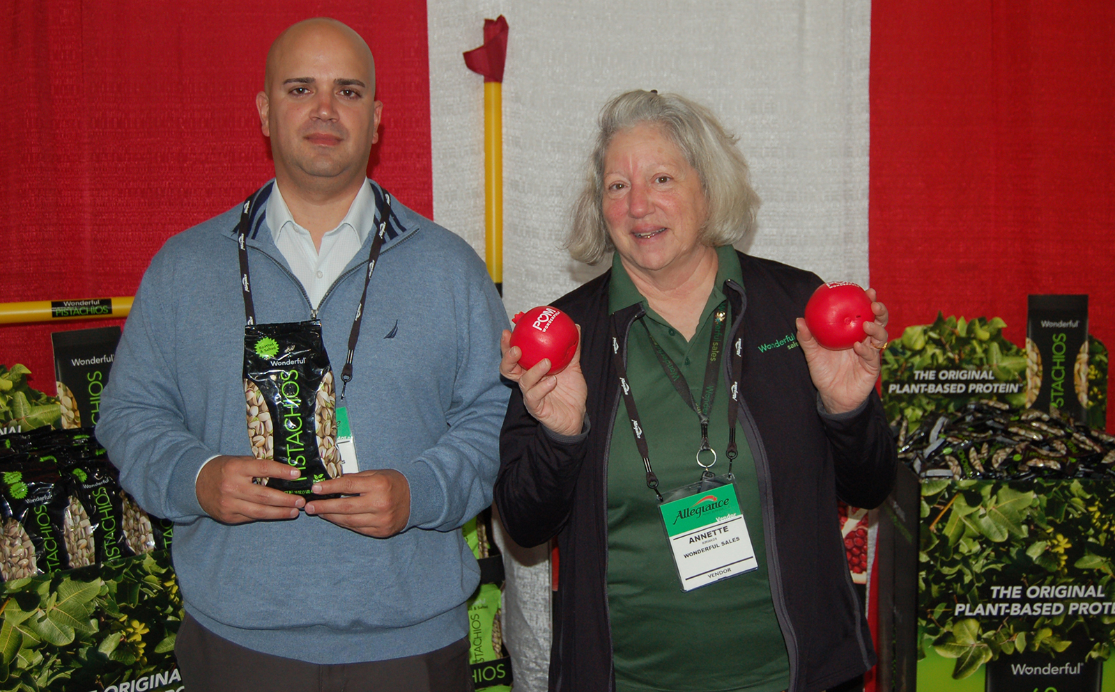 Darren Defilippis and Annette Kiriakos of Wonderful Sales. 