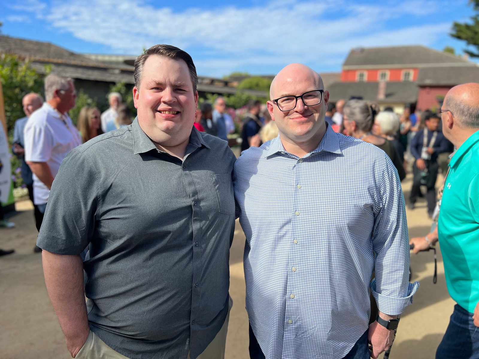 John Venables and Josh Auerbach of Maurice A. Auerbach.