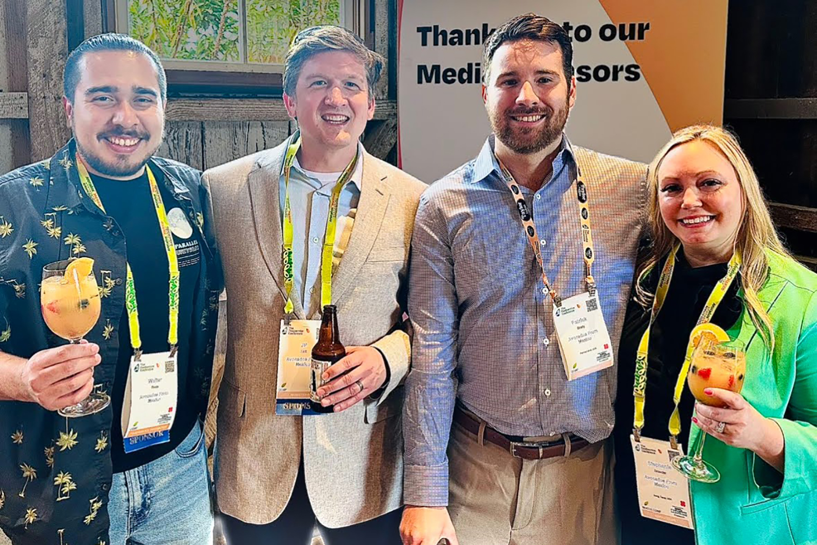Walter Rivas, JP Holt, Patrick Brady and Stephanie Browder of Avocados from Mexico.