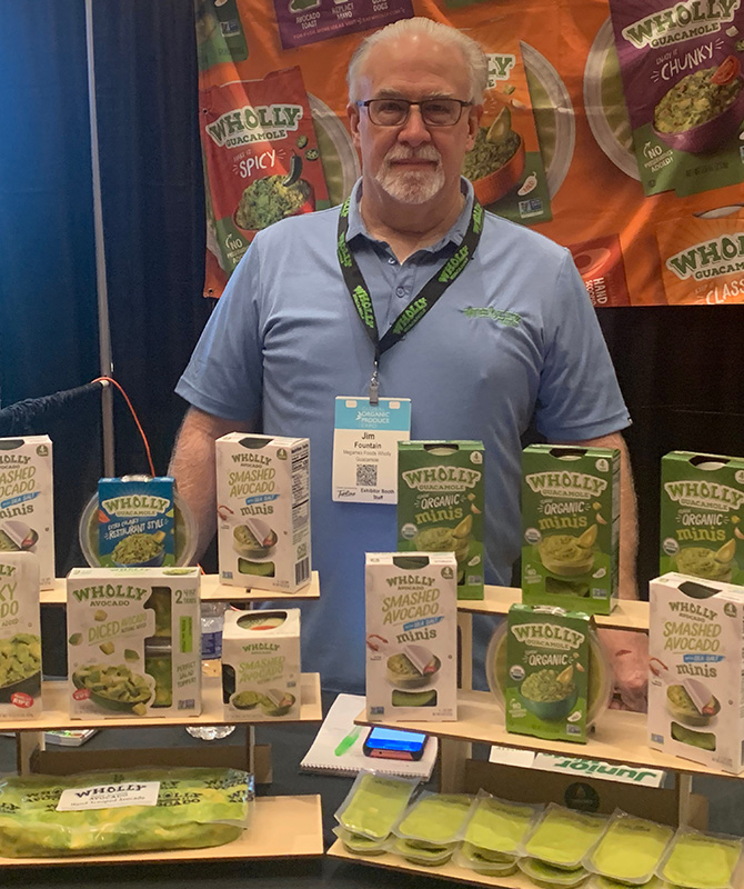 Jim Fountain of Megamex Foods/Wholly Guacamole.