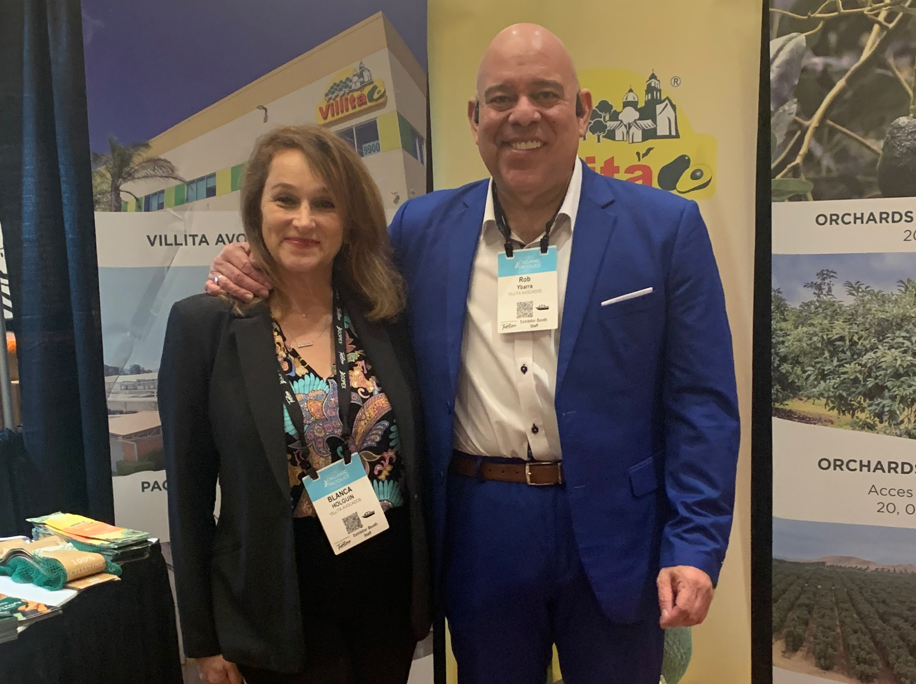 Blanca Holguin and Rob Ybarra of Villita Avocados.