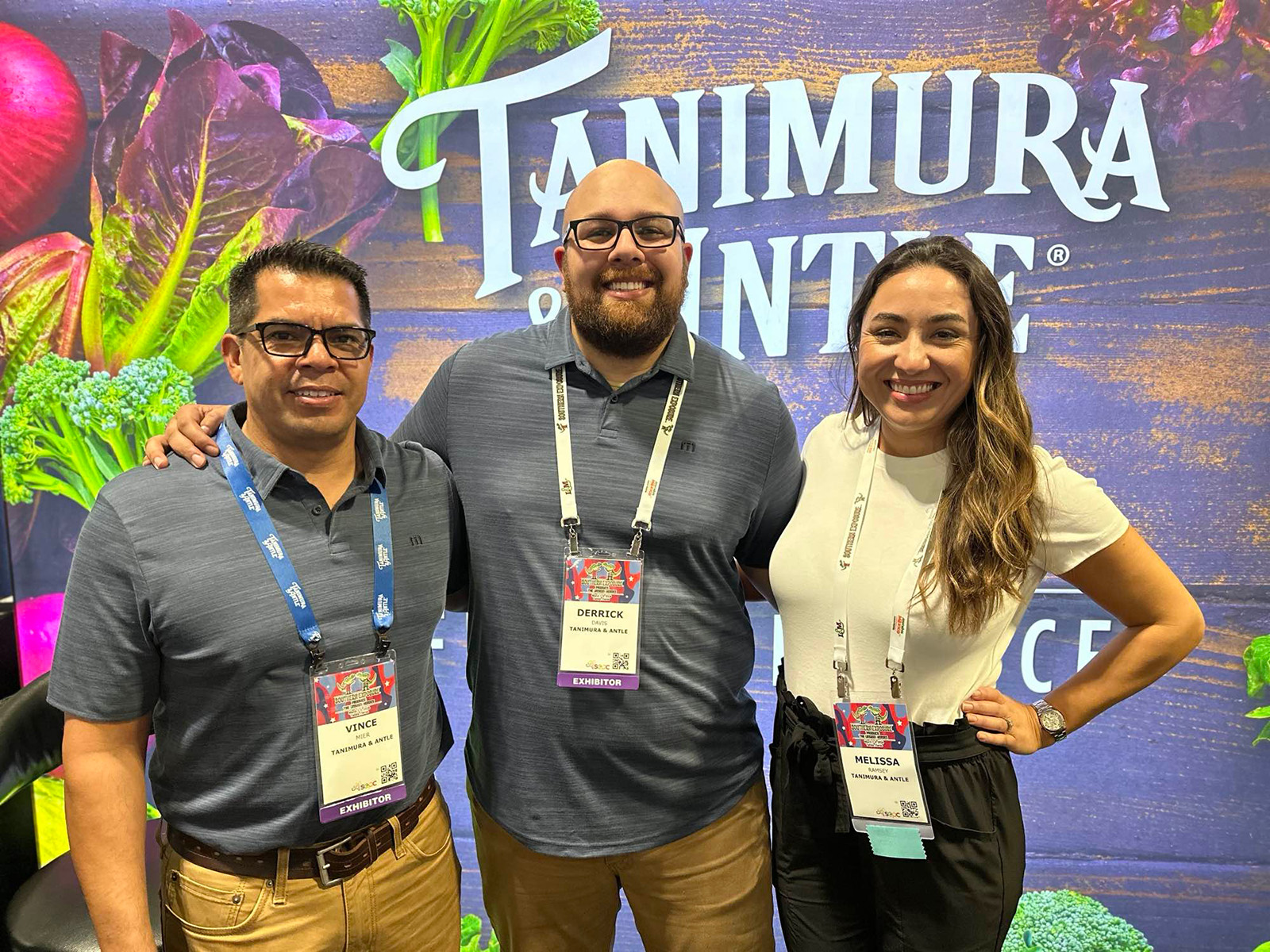 Vince Mier, Derrick Davis and Melissa Ramsey of Tanimura & Antle.