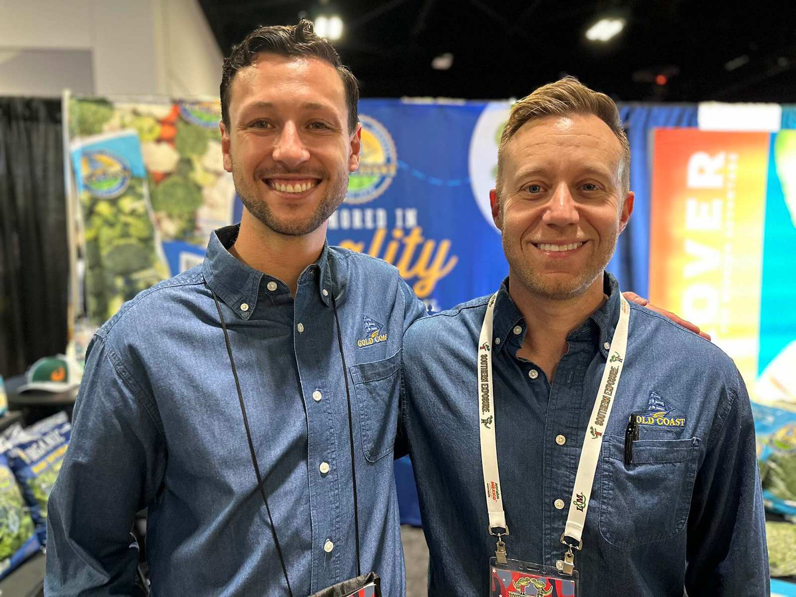 Chris Olsen and Karl Lipscomb of Gold Coast Packing.