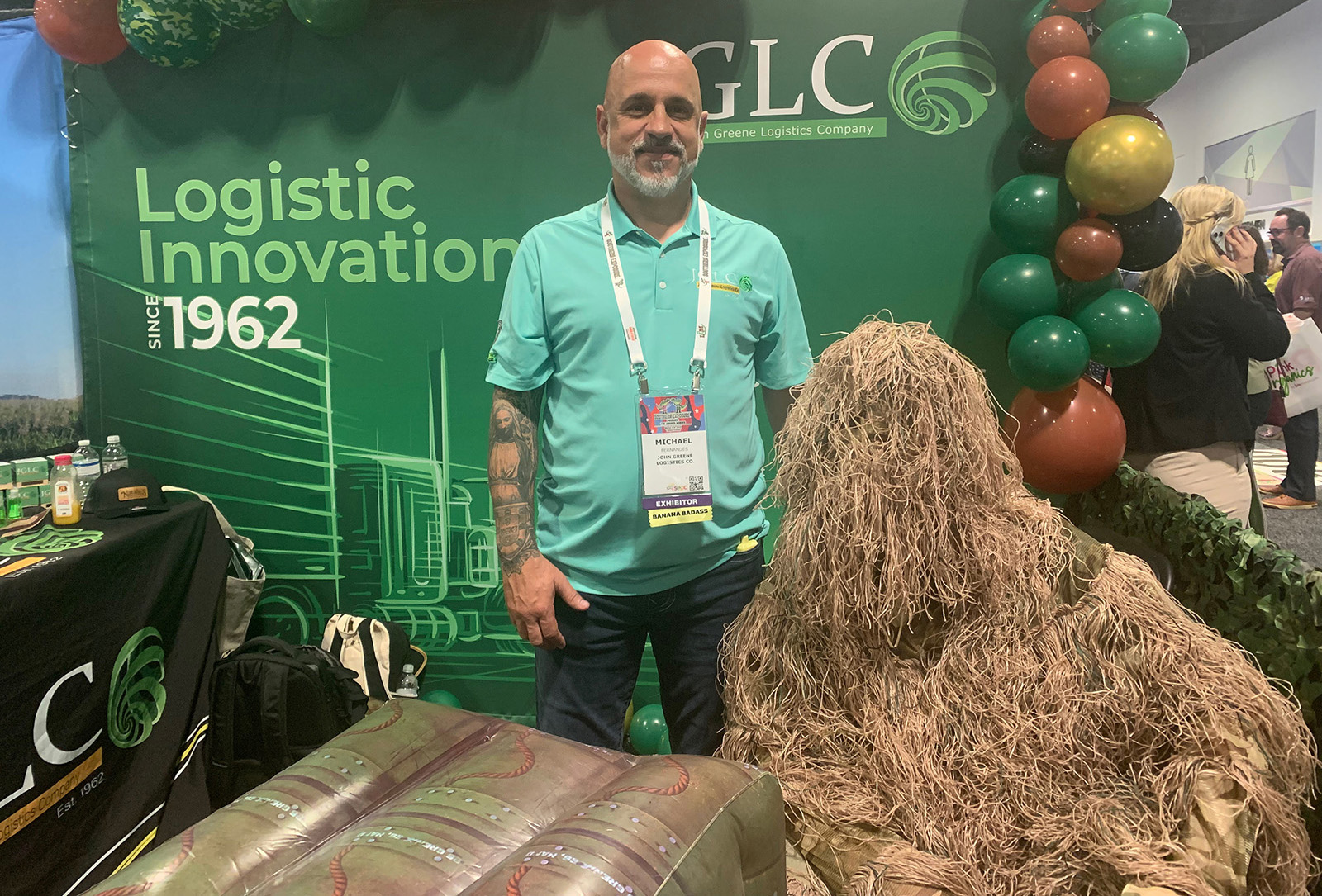 Michael Fernandez of John Greene Logistics.