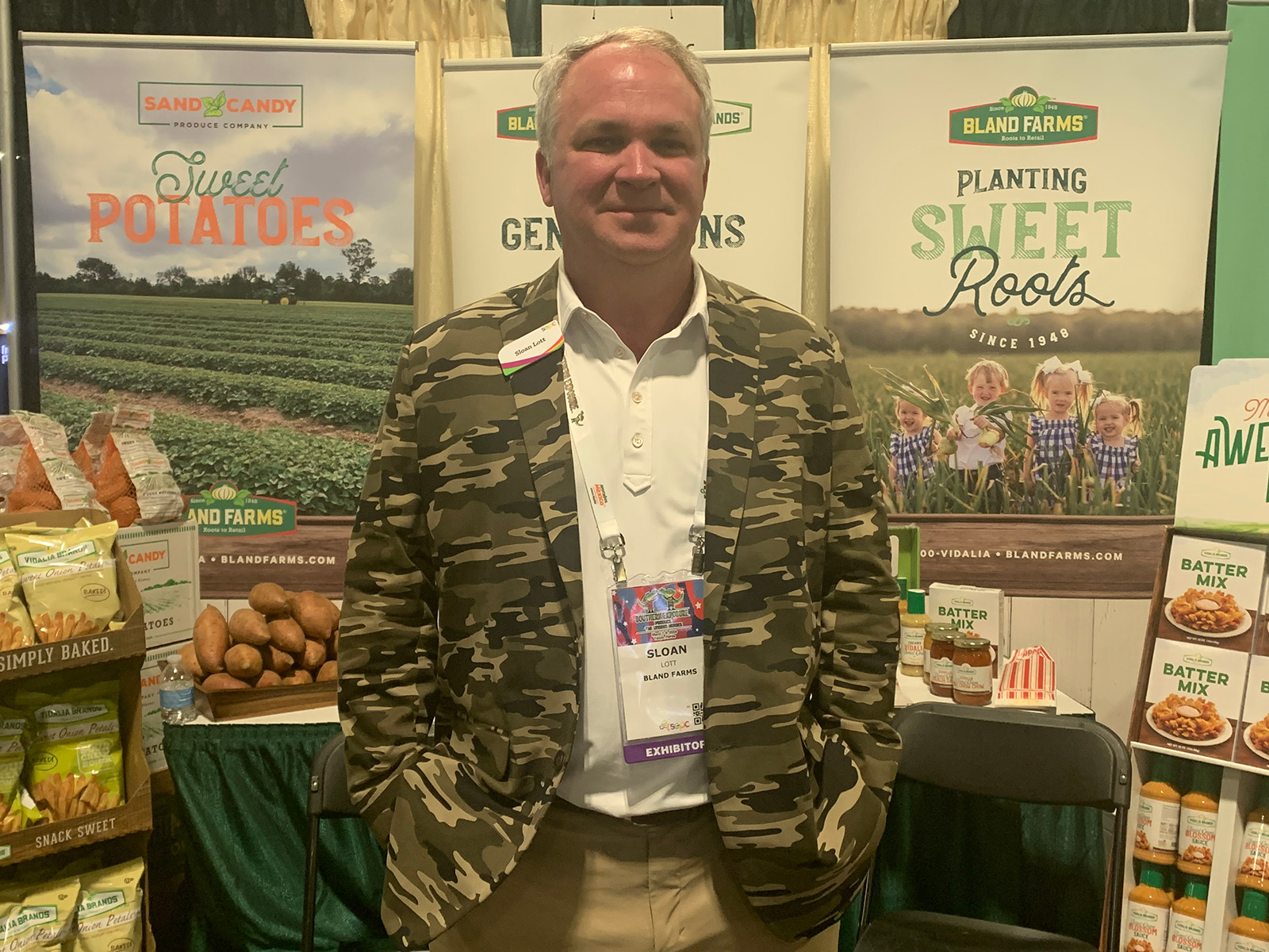 Sloan Lott of Bland Farms.