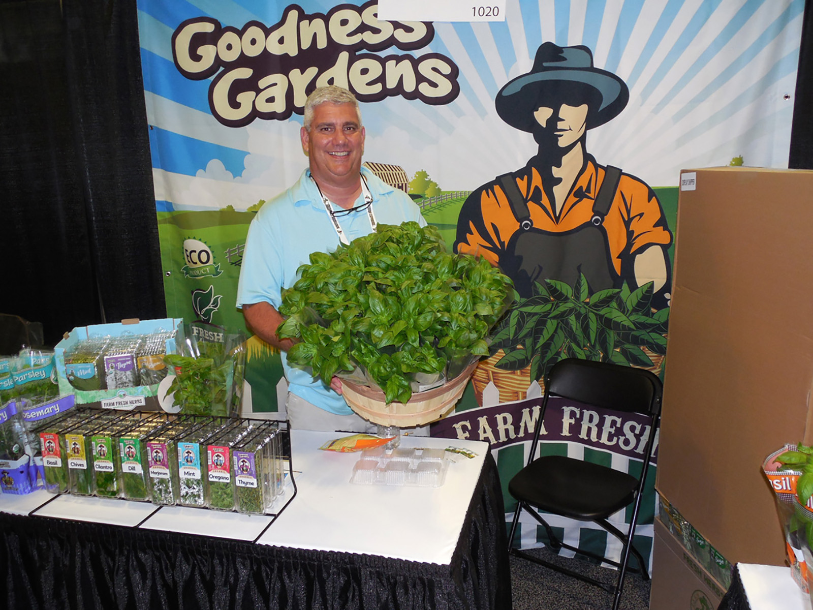John Alva of Goodness Gardens Inc.