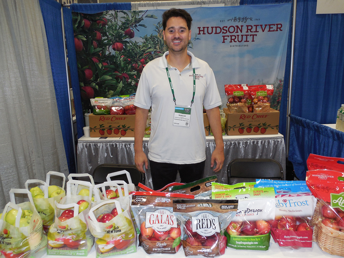 Marcus Albinder of Hudson River Fruit Distributors.