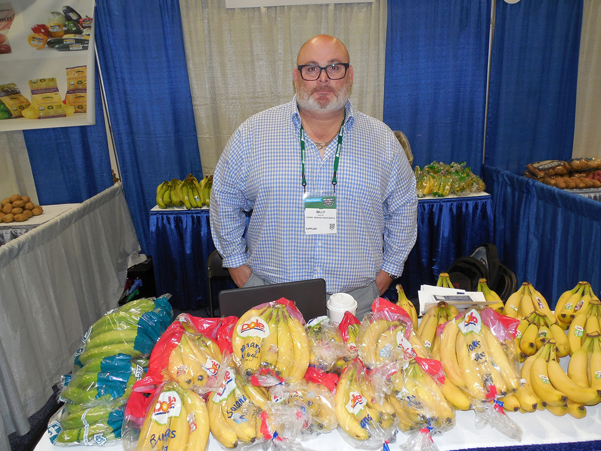 Billy Mascari of Cedro Banana Wholesale.