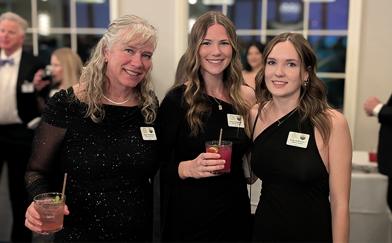 Tyann Schlimmer of Bay Baby Produce with daughters Anika and Emily Schlimmer of Offshoot Brands.