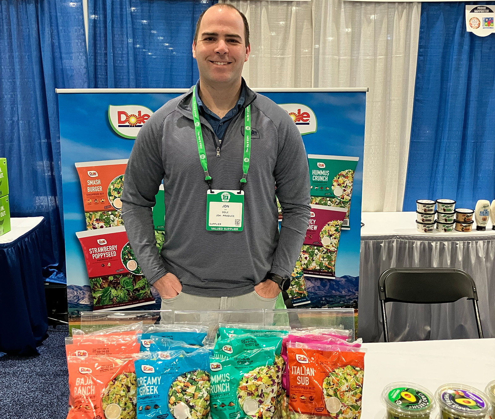 Jon Day of Dole Fresh Vegetables.