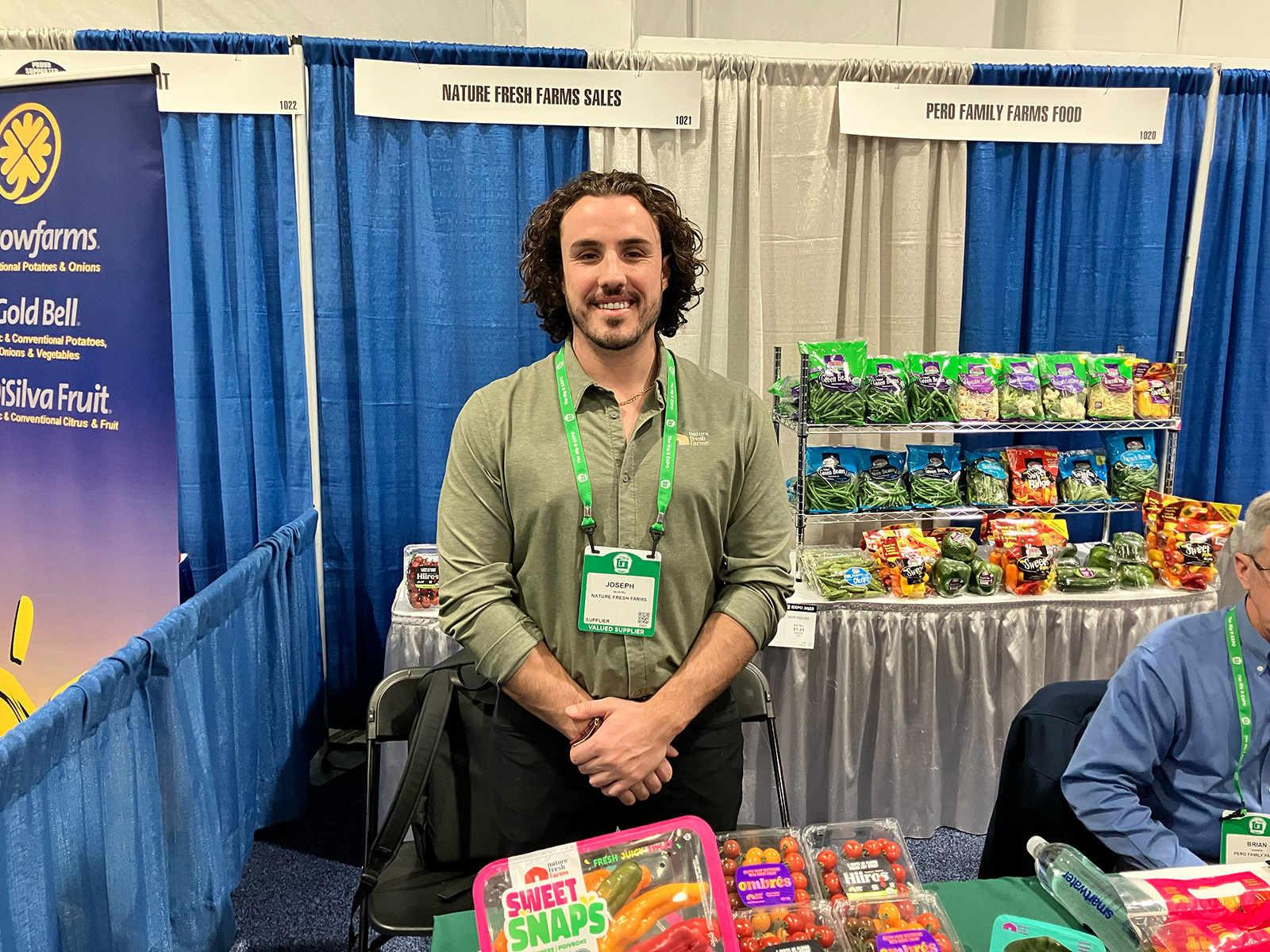 Joseph Moavro of Nature Fresh Farms. 