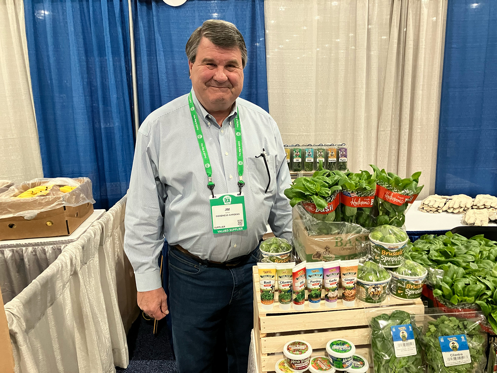 Jim Bates of Goodness Gardens. 