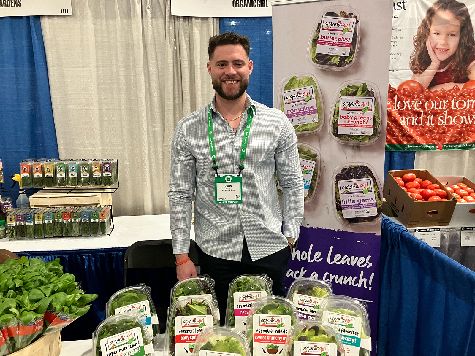 John Bartlett of organicgirl. 