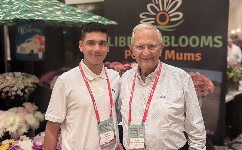 Simon Henao and Juan Cock-Londono of Liberty Blooms.