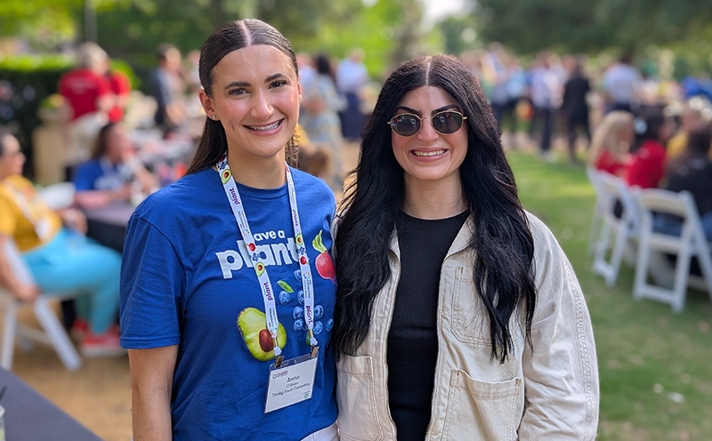 Anna O’Brien and Jackie Nakashian of Trinity Fruit Co.