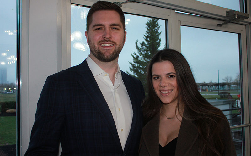 Jon Bloodgood and Ali Dandrea of Fru-Veg Marketing Inc.
