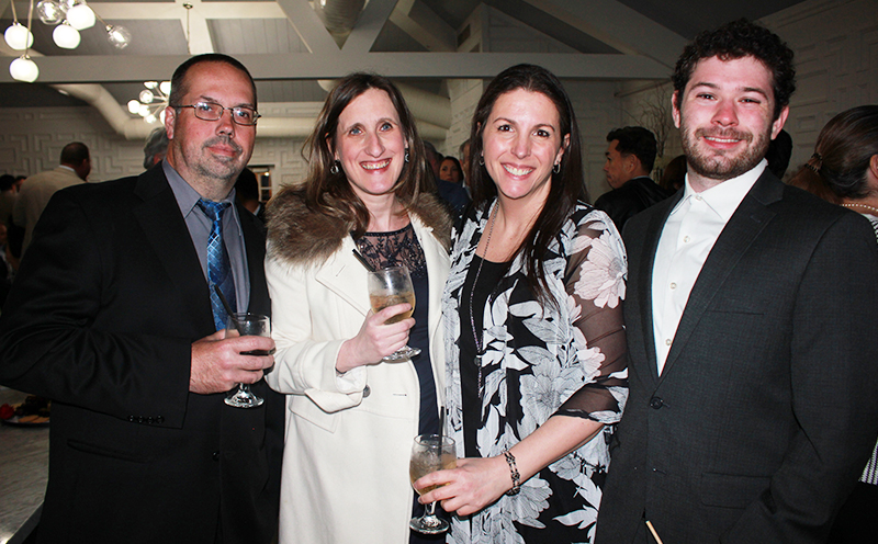 Paul Huening, Diane Huening, Stacy Conway and Brendan Winz of C.A. Ferolie.
