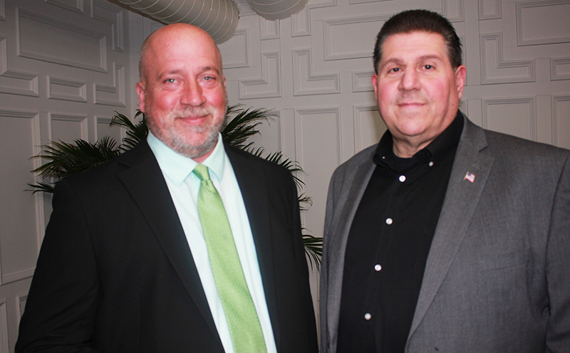 Robert Larsen and Lou Scagnelli of Krasdale Foods.