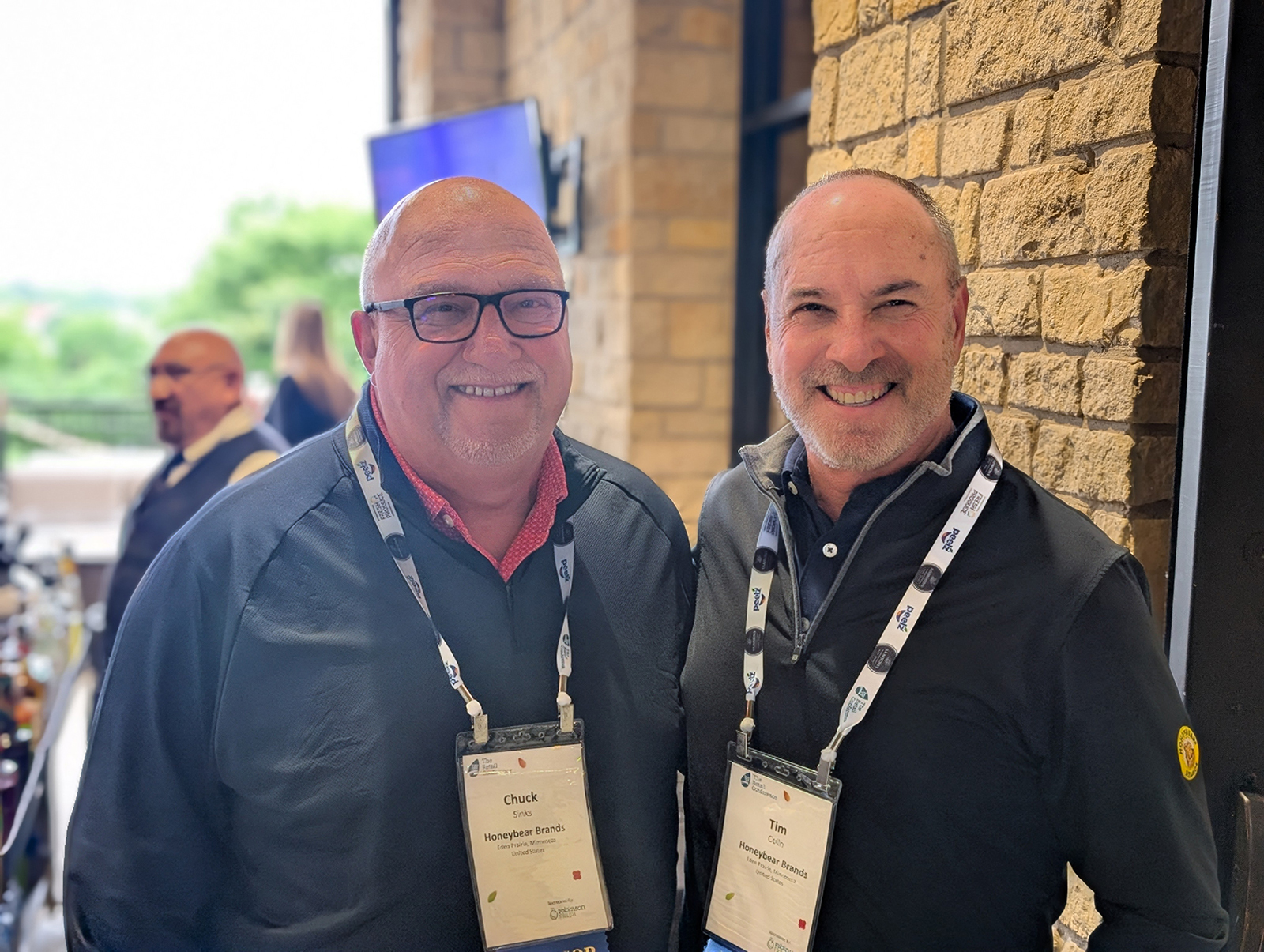 Chuck Sinks and Tim Colln of Honeybear Brands.