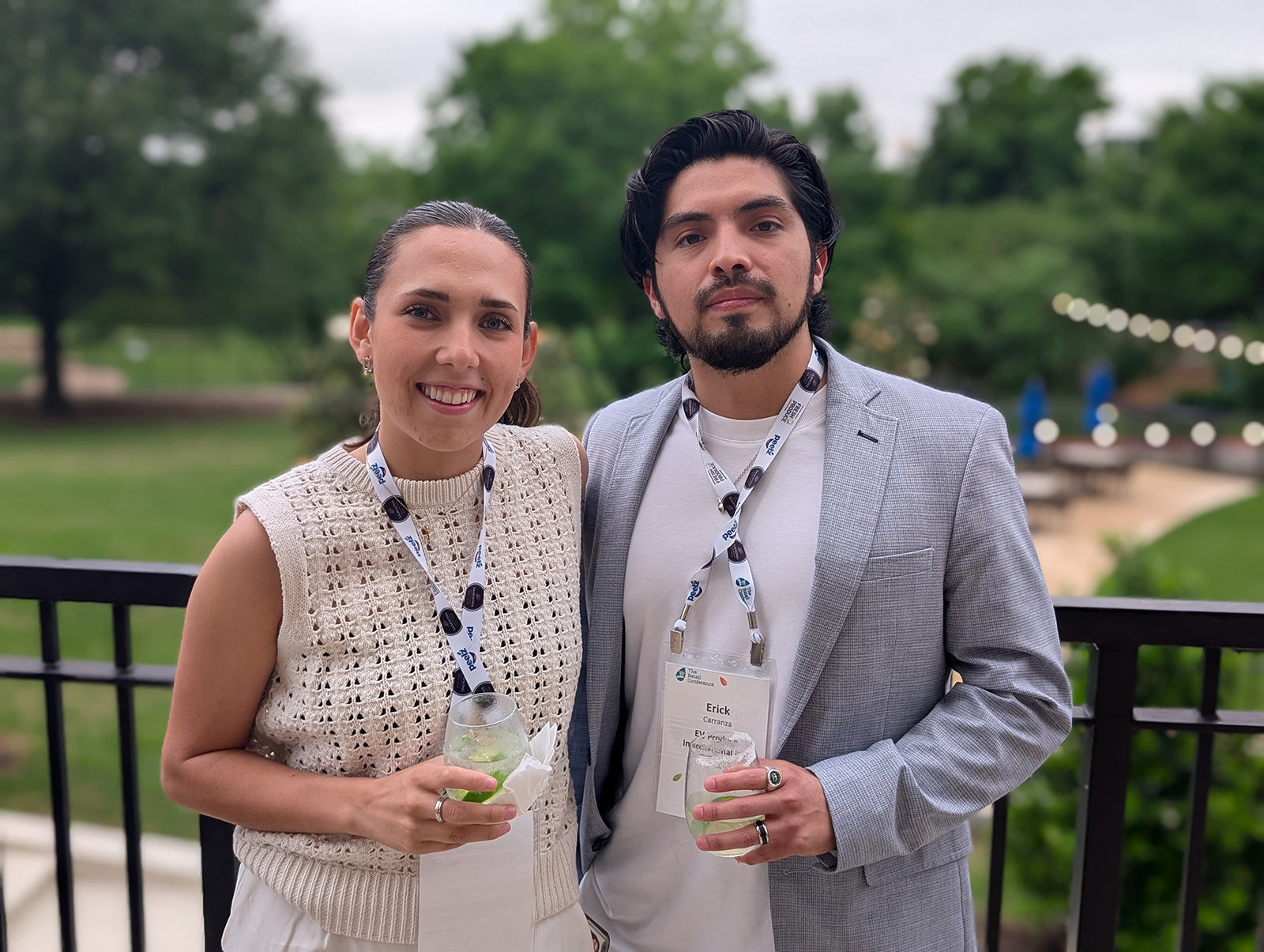 Cristina Neve and Erick Carranza of EV Produce International.