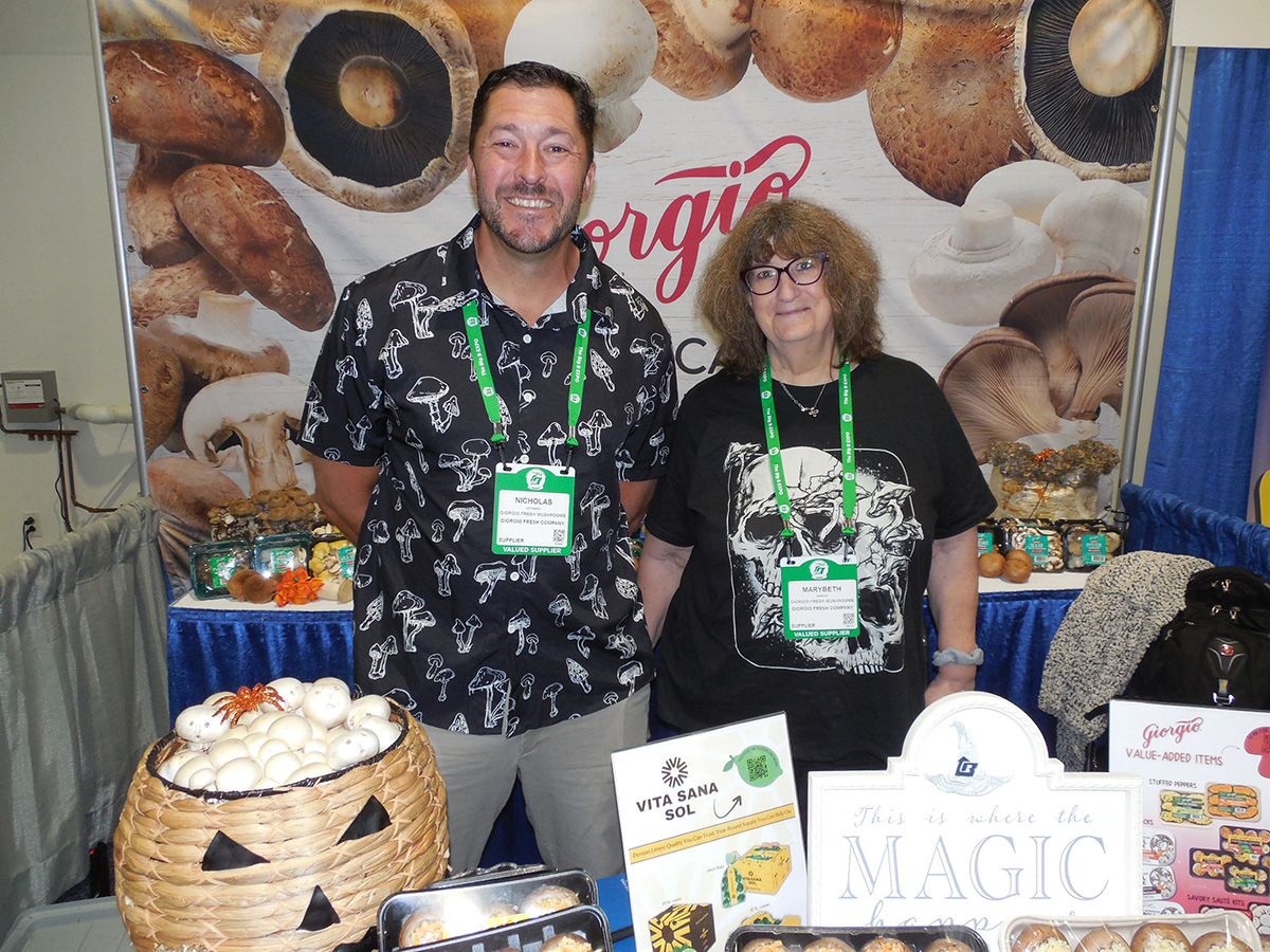 Nicholas Leonard and Marybeth March of Giorgio Fresh.