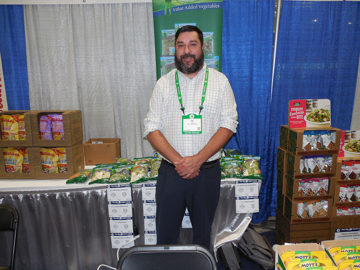 Tim Johnson of F&S Fresh Produce.